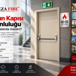 Yangın Kapısı Zorunluluğu   Feza Fire REI 120 Sertifikalı Yangın Kapısı